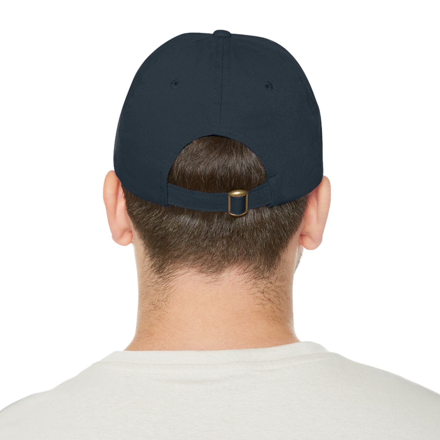 Defund DEI Hat with Leather Patch