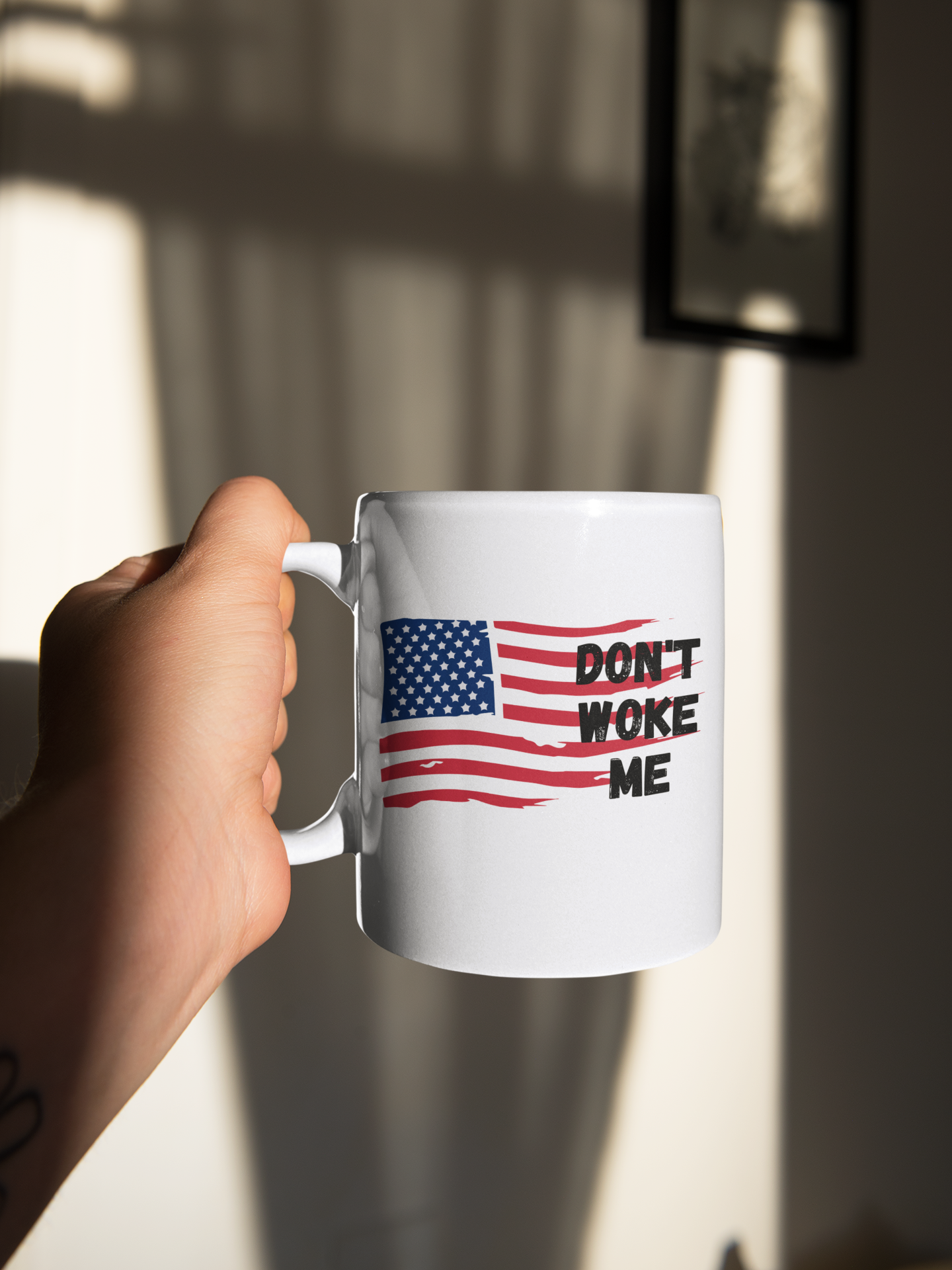 Don't Woke Me - Ceramic Mug 11oz
