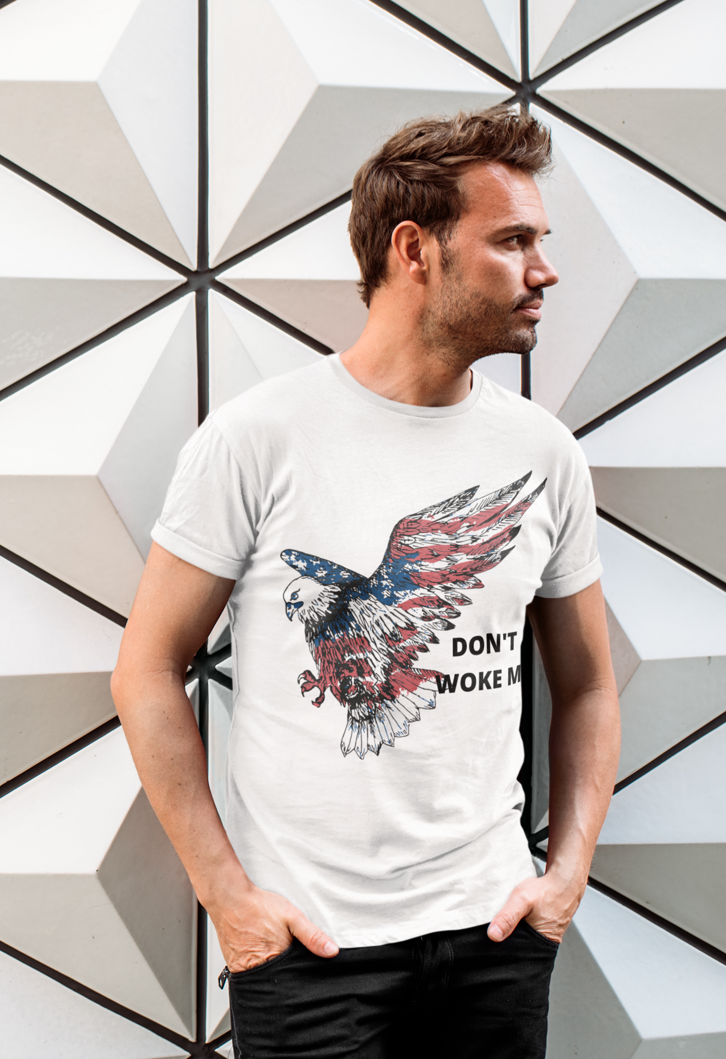 Don't Woke Me Unisex Heavy Cotton Tee